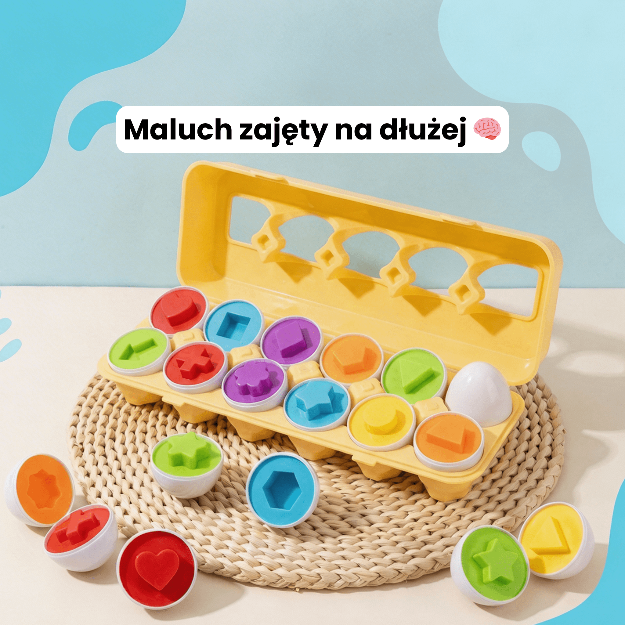 SmartEggs™ – Edukacyjne Jajka Montessori