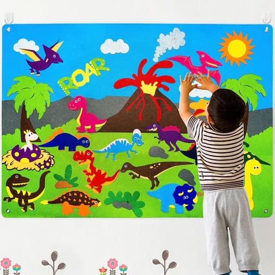 Edu Matt™ - Edukacyjna mata filcowa Montessori